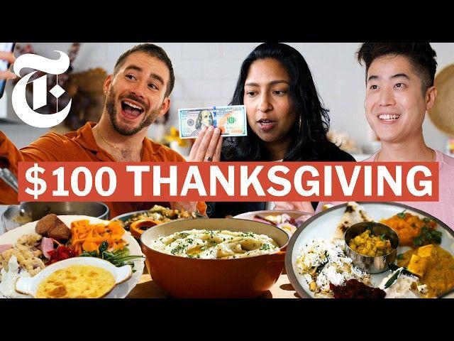 3 Pro Cooks Make Thanksgiving for Under $100