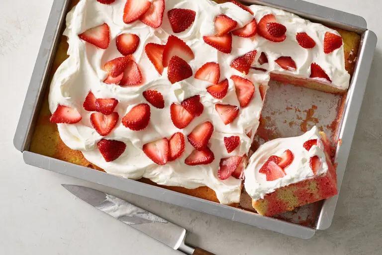 Strawberry Poke Cake